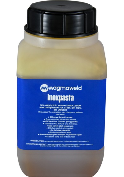 Paslanmaz Yüzey Temizleme Pastası Mw Inox Pasta 2 Kg