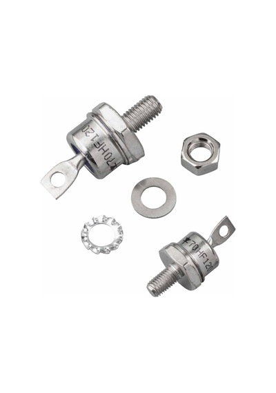 Powermaster Spiral Diyot 70hf120 70a 1200v Metal Vidalı Diyot - Katot