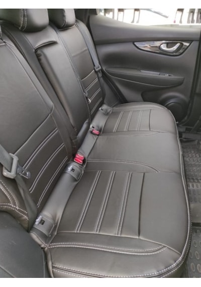 Nissan Qashqai Araca Özel Deri Oto Koltuk Kılıfı (489615520)