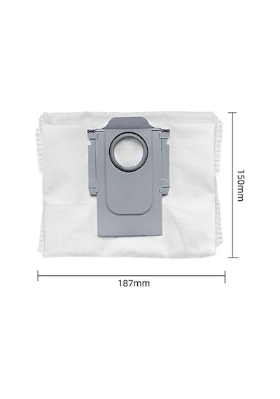 Roborock İçin 2 Adet Toz Torbası Roborock Q Revo/qrevo Pro/qrevomaxv/qrevo Curv/s8 Maxvultra/s8