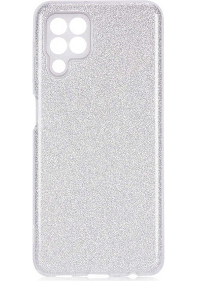 Samsung Uyumlu Galaxy M22 Kılıf Zore Shining Silikon Gri