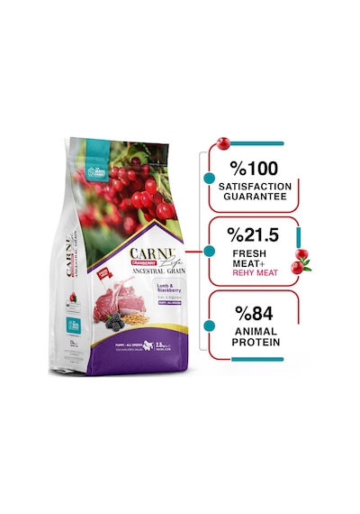 Carni Life Cranberry Ancestral Grain Lamb & Blackberry Puppy Mini Yavru Köpek Maması 2500 G