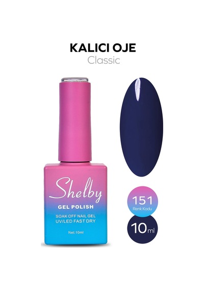 Shelby 10 Ml. A151 Kalıcı Oje