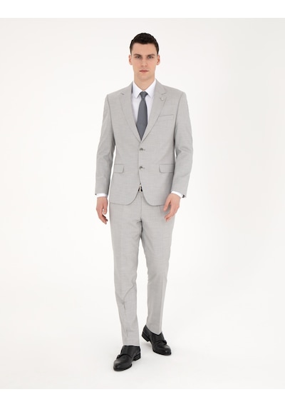 Pierre Cardin Erkek Gri Takım Elbise 50285902-vr024
