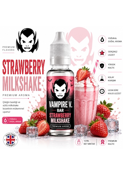 Vampire V. Strawberry Milkshake Aroma