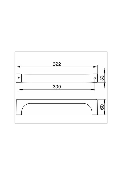 Keuco Edıtıon 11 Havluluk / Tutunma Barı 30Cm Krom