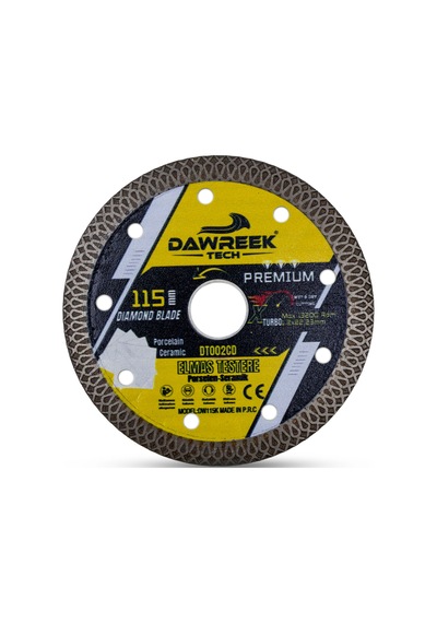 Dawreek Dt002cd 115mm Premium Sürekli Çember Elmas Testere Seramik