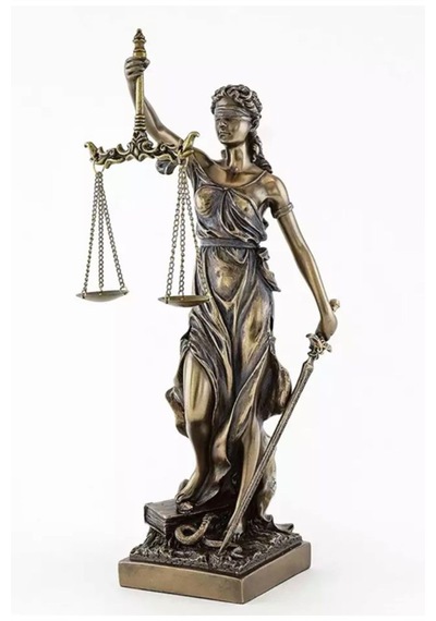 Themis Adalet Heykeli Adaletin Simgesi Themis Bilo Dekoratif Hediyelik 1