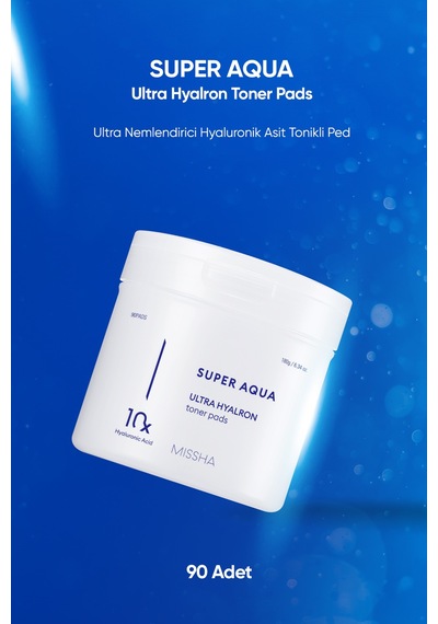 Missha 10 Farklı Hyalüronik Asit Kompleksi İçeren Arındırıcı Tonik Pad 180 G