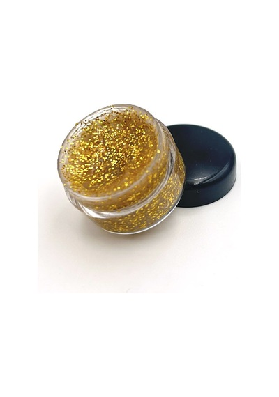 Artikel Ay ve Yıldız Desenli Party Glitter Makyaj Simi Gold 5 ML