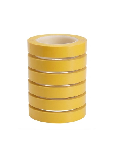 Çift Taraflı Film Şeffaf Bant 6 Adet Montaj Bandı 2.5 Cm 50 Mt Çok Amaçlı