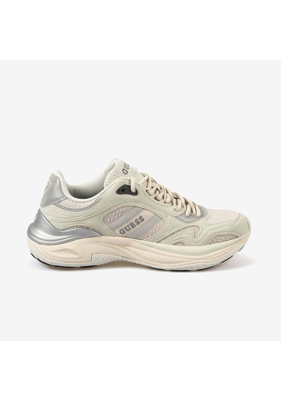 Guess Erkek Vegan Spor & Sneaker Ayakkabı Fmjsquele12 Gri