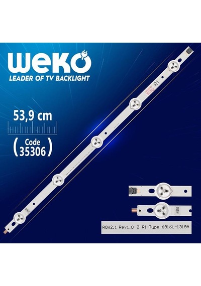 42'' Row2.1 Rev1.0 2 R1-type - 42'' Row2.1 Rev 0.0 1 R1-type - 6916l-1319a - 42 Cm 5 Ledli - Wk-370 Led Tv Bar