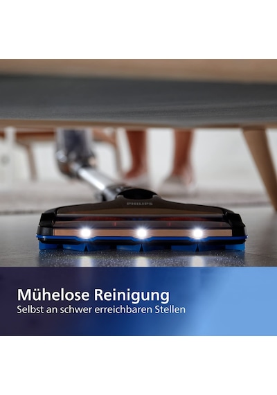 Philips Kablosuz Akülü Elektrikli Süpürge, 360 Derece Emme Başlığı