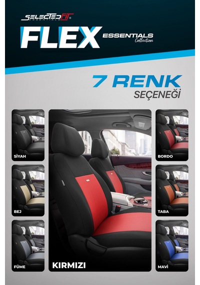 Selectedfit Flex Design Universal Oto Koltuk Kılıfı 79906336