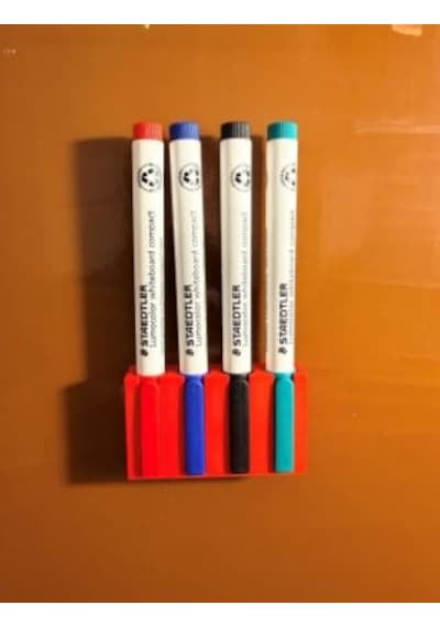Kalem Tutucu Organizer 3d Baskı Duvar & Masa Kalemlik Marker Standı