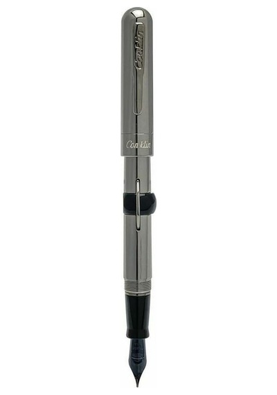 Conklin Mark Twain Gunmetal Crescent Ltd Ed 1898 Fp - B Diğer