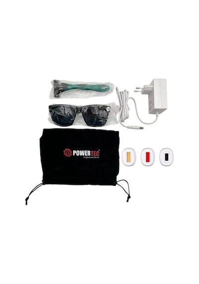 Powertec TR-9999 Ipl Lazer Epilasyon 999.999 Atım Otomatik/Manuel 9 Modlu Buz Başlıklı & Taşıma Çantası Beyaz