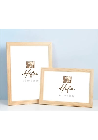 Ahşap Resim Çercevesi, Masif Çerçeve,doğal Ahsap Rengi İle Fotograf, Resim Kolajları, Duvar Galerisi Dekoru Cercev 00527008