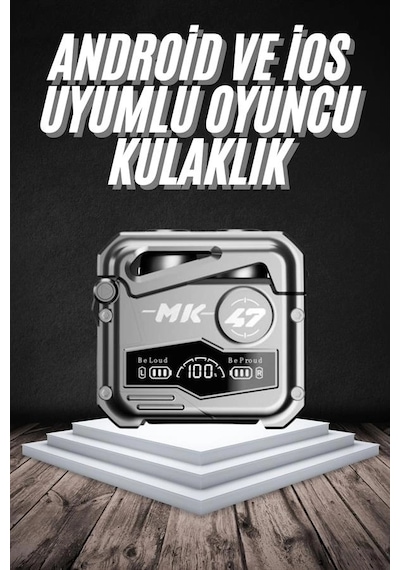 Bluetooth Kulaklık Dokunmatik Kontrol Tws Kablosuz Kulaklık Hi-fi Stereo Model