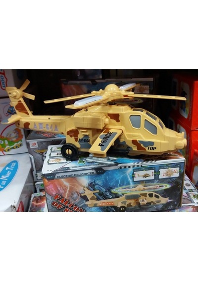 Oyuncak Helikopter 28 Cm Pilli Sesli Işıklı Oyuncak Helikopter