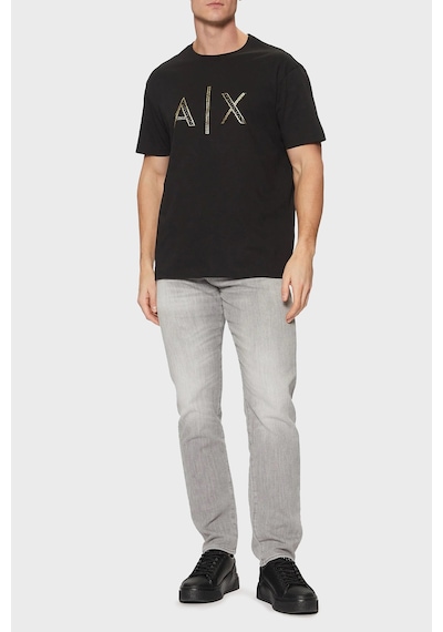 Armani Exchange Erkek T Shirt Xm000325 Af10364 Uc001 Siyah Siyah