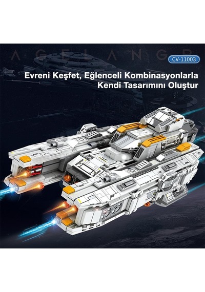 Reobrix 788 Sonsuz Evren Lagrange Cv-11003 Infinite Universe Lagrange Yaratıcı Yapı Blok Seti Building Blocks - 966 Parça