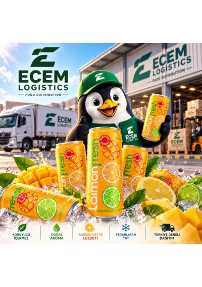 Laimon Fresh Yeşil Limon Mango Portakal