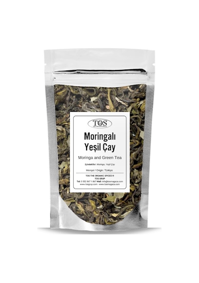 Tos The Organic Spices Süper Moringa ve Yeşil Çay 40 G
