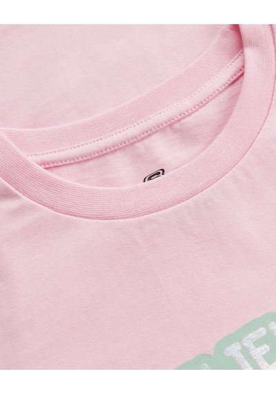 Skechers Graphic Tee G Short Sleeve Büyük Kız Çocuk Pembe Takım Sk241034-621
