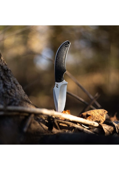 Schrade Usa Adder Fıxed Blade Boyun Kamp Bıçağı 1182521 Siyah