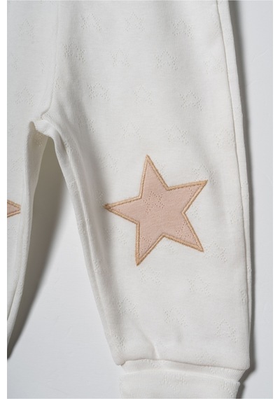 Babycosy Organic Wear %100 Organik Pamuk,2 Li Bebek Alt Pijama Seti,yıldız Detaylı,bebek Ve Yenidoğan Serisi Ekru-taş Babycosy Organic Wear %100 Organik Pamuk,2 Li Bebek Alt Pijama Seti,yıldız Detaylı,bebek Ve Yenidoğan Serisi Ekru-taş