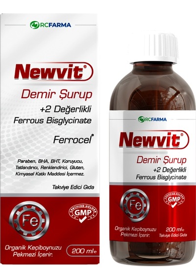 Newvit Demir Şurubu 200 ML