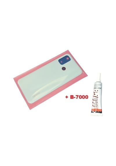 Oppo A32 4g Arka Pil Batarya Kapağı B-7000 Beyaz