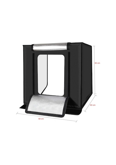 Triline 60 x 60 CM Profesyonel Stüdyo Led Işıklı Ürün Fotoğraf Çadırı