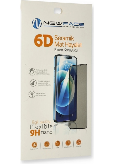 Cosmotex Newface Samsung Galaxy Uyumlu  A51 6d Mat Seramik Hayalet Nano Ekran Koruyucu
