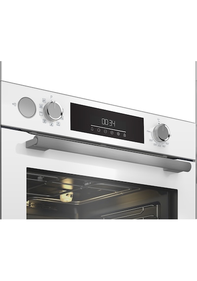 Grundig GEBD 12302W 72 LT Ankastre Beyaz Cam Fırın