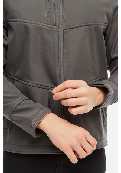 Uniprom Softshell Mont Içi Polarlı Su Ve Rüzgar Geçirmez Pro Model Gri Erkek Gri