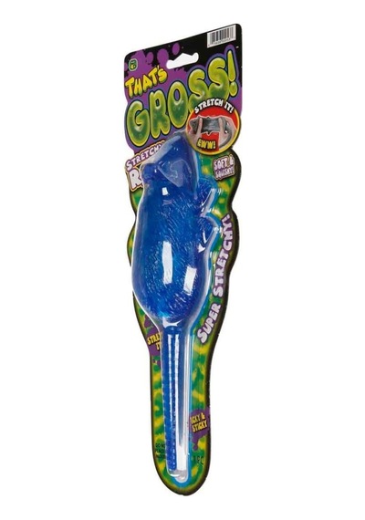Süper Esnek Fare 23 Cm - Mavi Hayvan