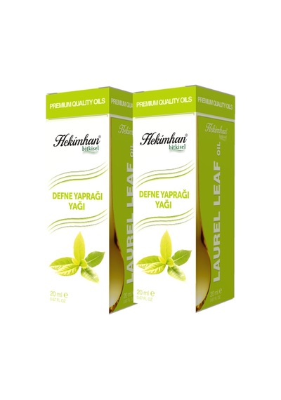 Hekimhan Bitkisel Defne Yaprağı Yağı 2 x 20 ML