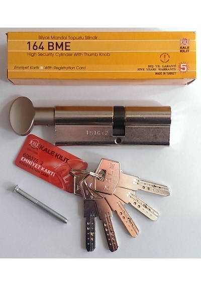 Kale 164 Bme 90 Mm Bilyalı Mandallı Barel 35x10x45 Saten