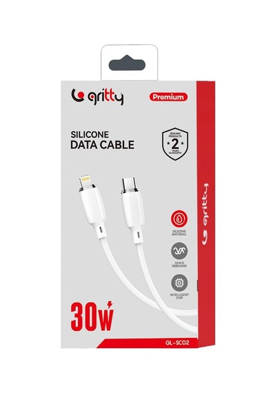 30w Type-c To Lightning Şarj Kablosu 1 M Beyaz Gl-sc02 Diğer
