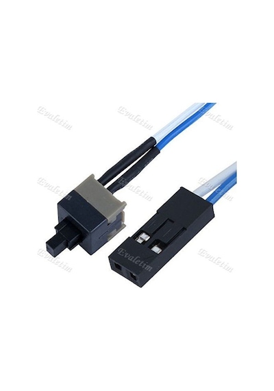 Atx Anakart Power Açma Kapama Butonu 4466A Kablosu Kasa On/Off