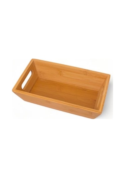 Bambu Ekmek Sepeti 23x13x7cm, Evonox Bambu Ekmeklik, Bambu Ekmek Sunumluk A