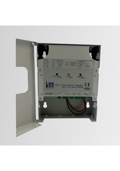 İ-Tek Akülü Pano Gaz Alarm Cihazı