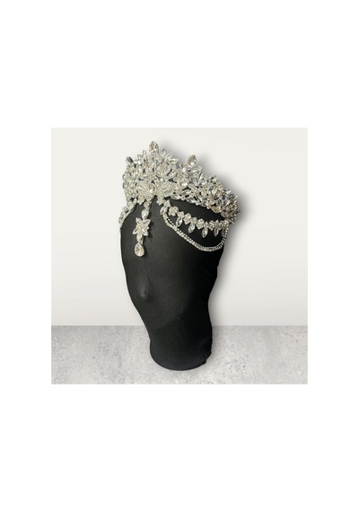 Valerıa Royale-alınlıklı Gelin,kına,nişan,söz,after,bride,party Taç Beyaz - 916626562 Beyaz