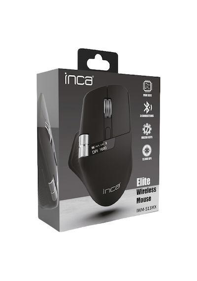 Inca Iwm-513rx Paw3311 Sensörlü Kablosuz Gaming Mouse 7d Programlanabilir Oled Ekranlı 1000hz 12.800 Dpi