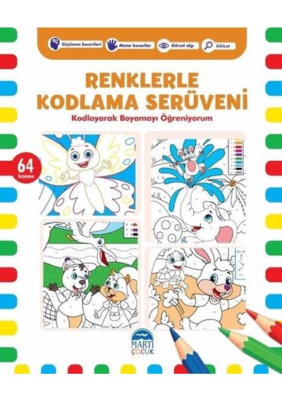 Renklerle Kodlama Serüveni - 9- Martı Yayınları
