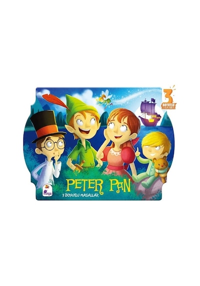 Peter Pan - 3 Boyutlu Masallar- İndigo Çocuk