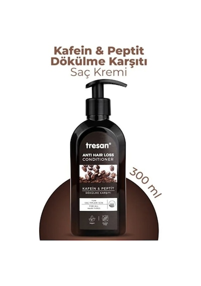 Tresan Kafein & Peptit Dökülme Karşıtı Saç Kremi 300 ML